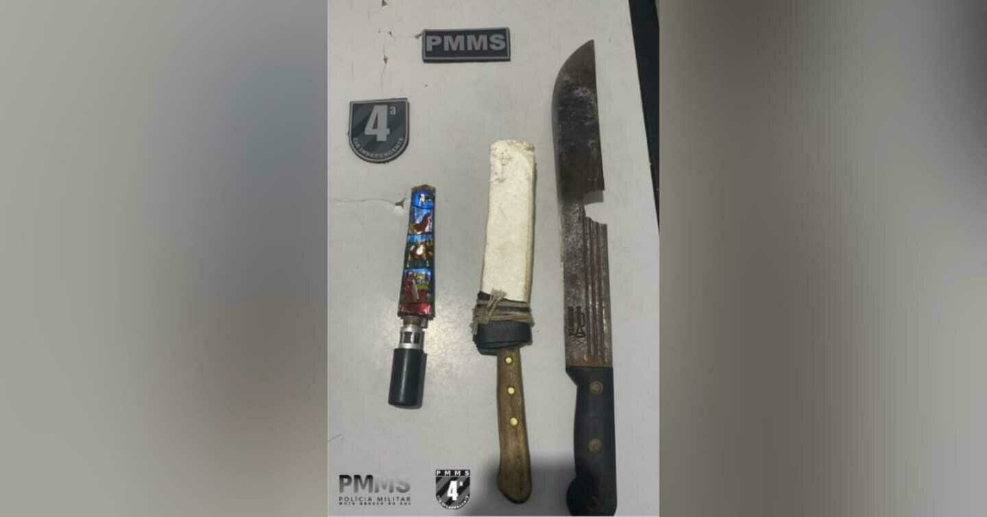 Imagem de compartilhamento para o artigo Idoso ameaça oficial de justiça e morre após confronto com a PM em Figueirão da MS Todo dia